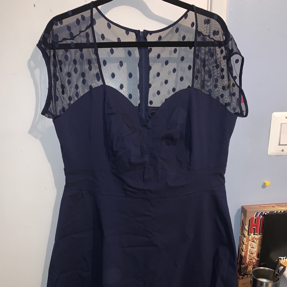 Navy blue torrid dress
